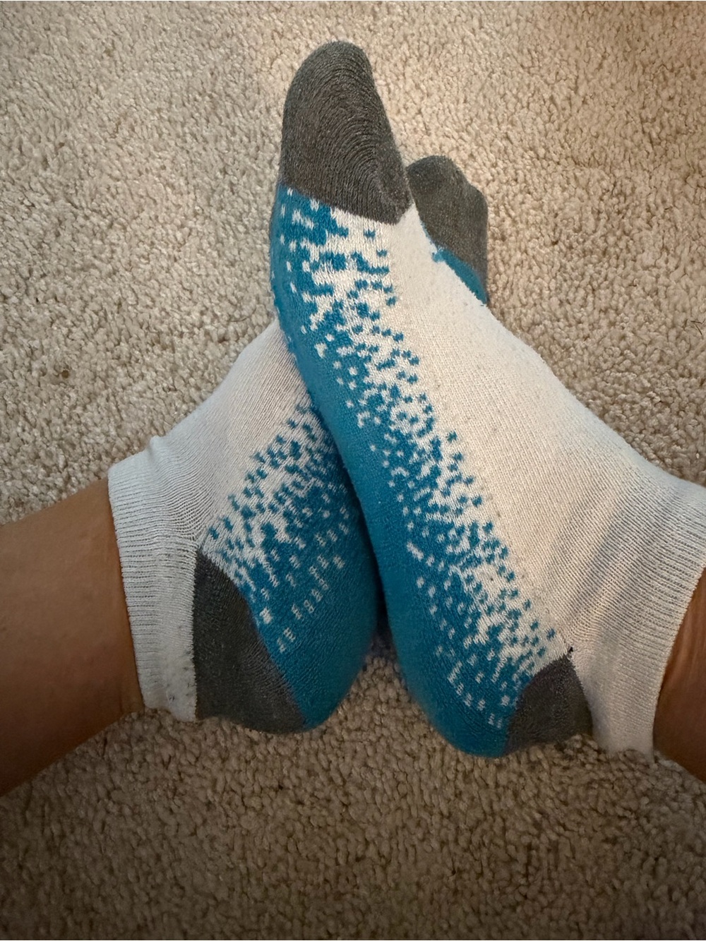 Well loved athletic socks